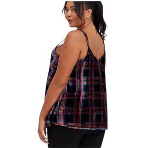 Torrid Sophie Velour Swing Cami size 1X sphagetti strap tank